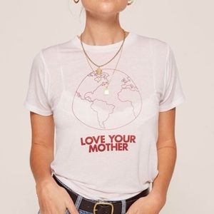 Reformation Love Your Mother Tee